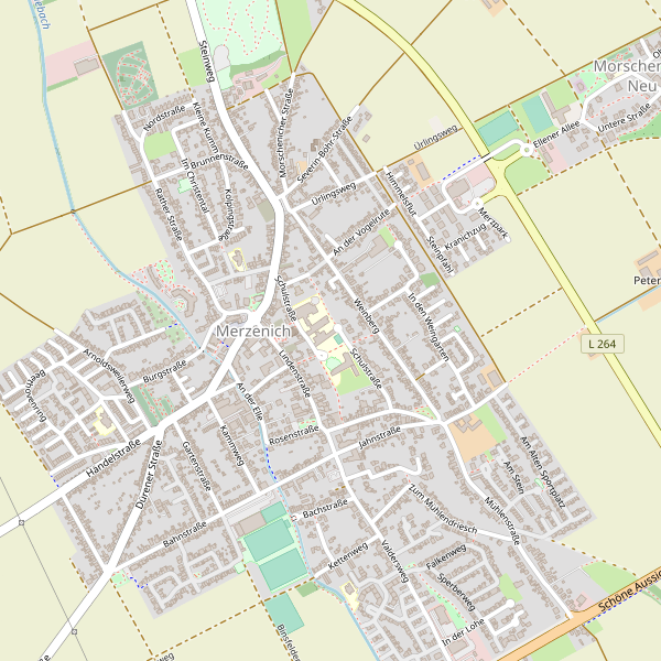 Stadtplan Merzenich Thumbnail