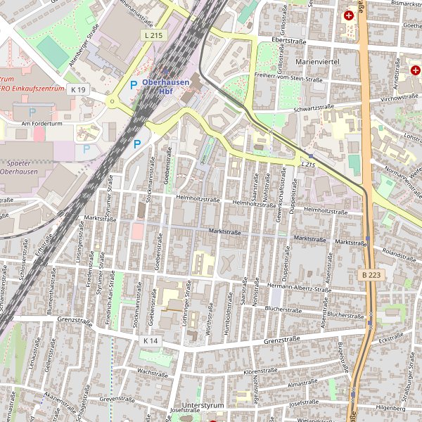 Thumbnail Stadtplan Oberhausen (OB)