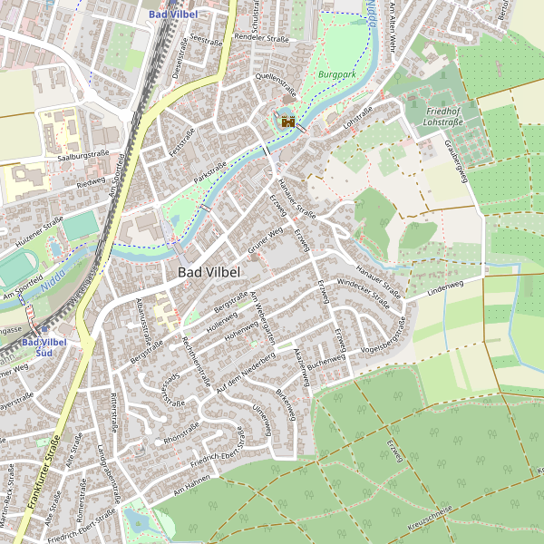 Stadtplan Bad Vilbel Thumbnail