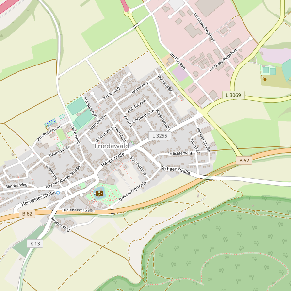 Karte der Toiletten in Friedewald (HEF) Thumbnail