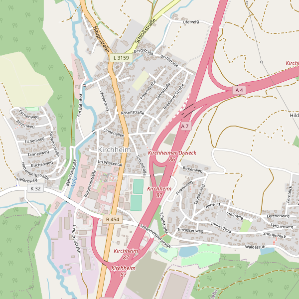 Karte der Toiletten in Kirchheim (HEF) Thumbnail