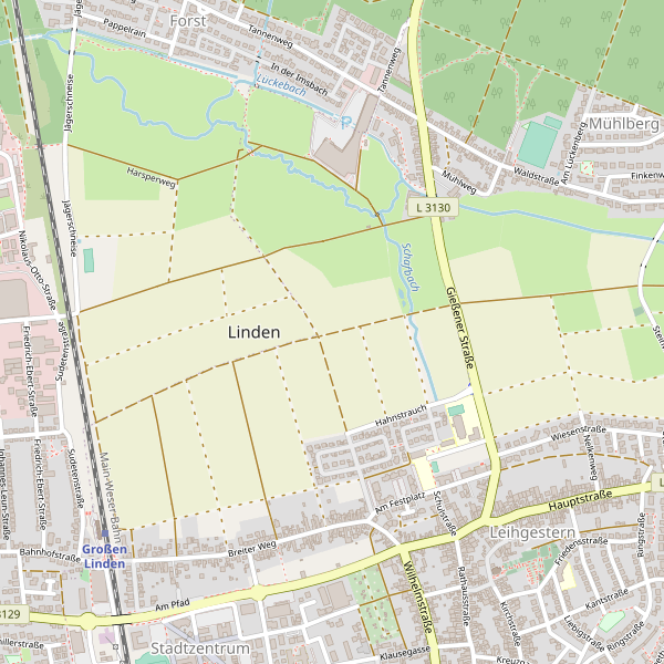 Karte der Toiletten in Linden (GI) Thumbnail