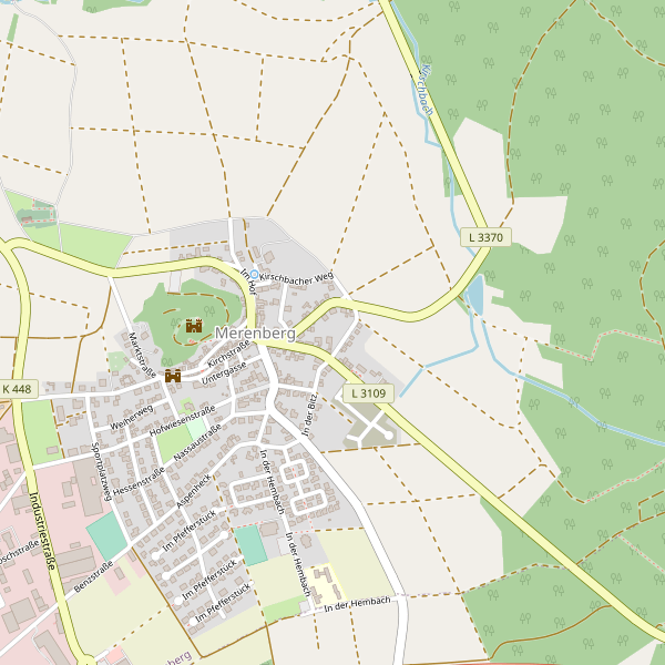 Stadtplan Merenberg Thumbnail