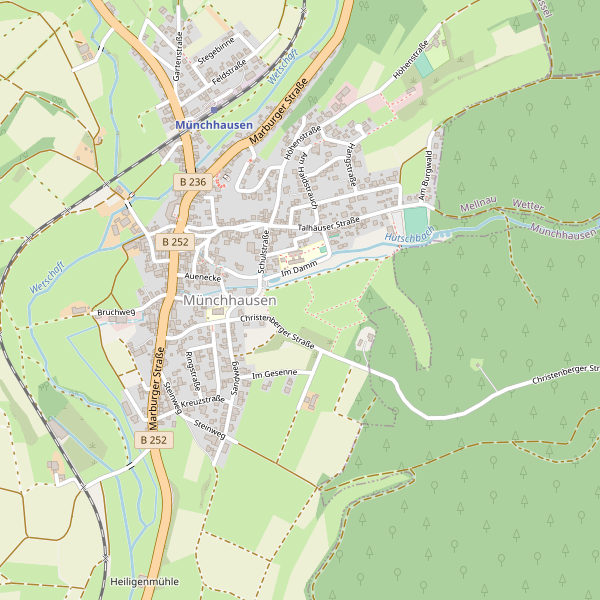 Stadtplan Münchhausen Thumbnail