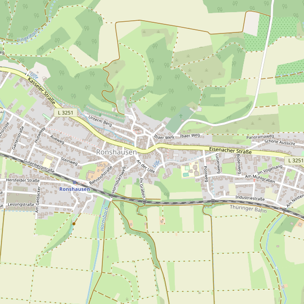 Stadtplan Ronshausen Thumbnail