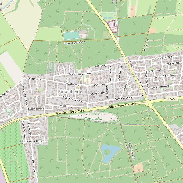 Stadtplan Birkenheide Thumbnail