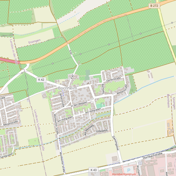 Karte der Toiletten in Bornheim (SÜW) Thumbnail