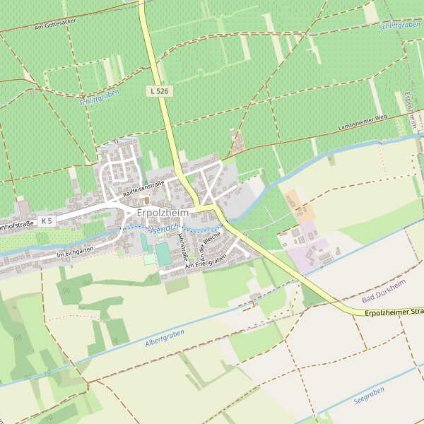 Stadtplan Erpolzheim Thumbnail