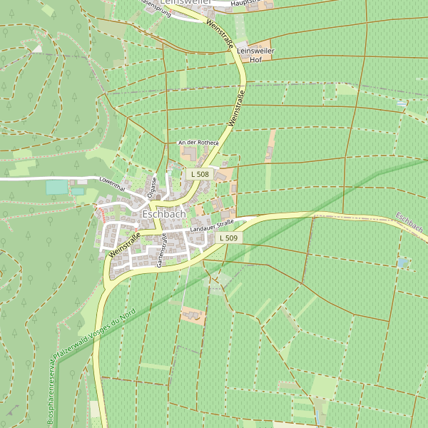 Karte der Toiletten in Eschbach (SÜW) Thumbnail