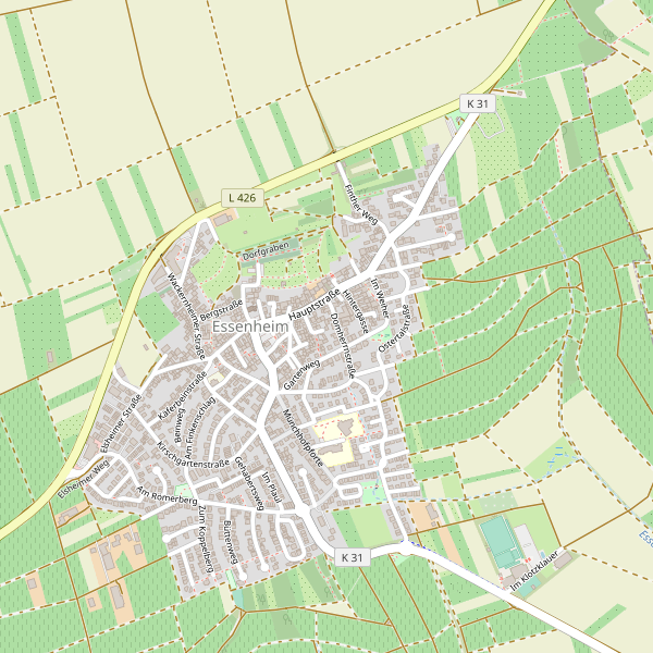 Stadtplan Essenheim Thumbnail