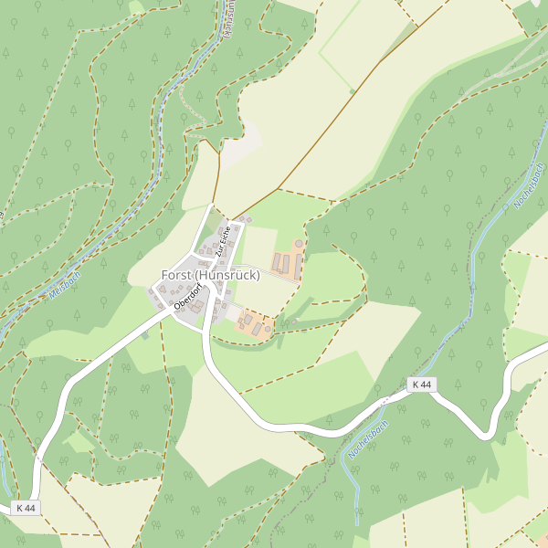 Karte der Pools in Forst (Hunsrück) Thumbnail