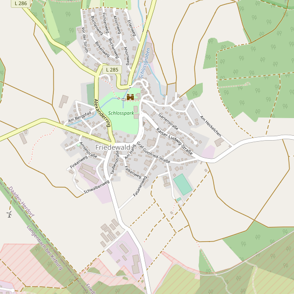 Karte der Toiletten in Friedewald (AK) Thumbnail