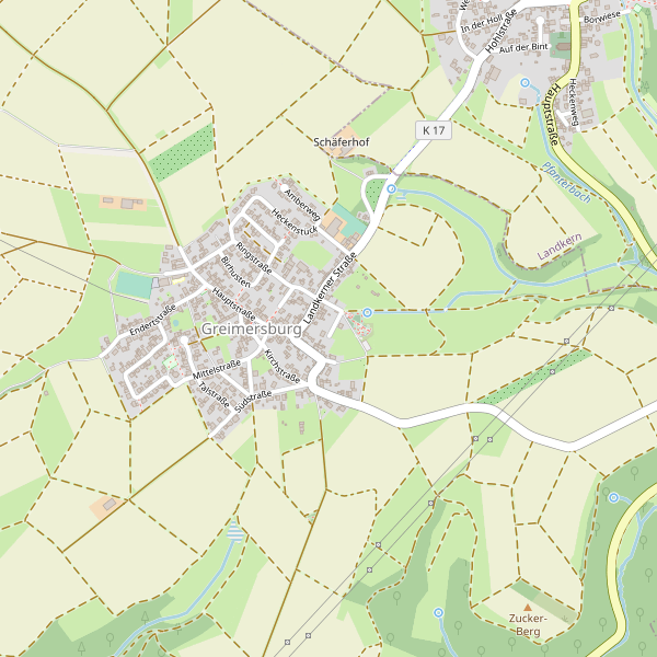 Stadtplan Greimersburg Thumbnail