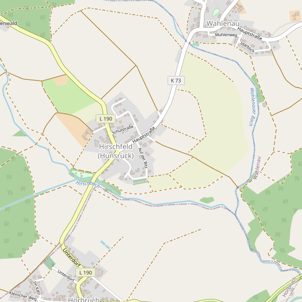 Karte der Toiletten in Hirschfeld (Hunsrück) Thumbnail