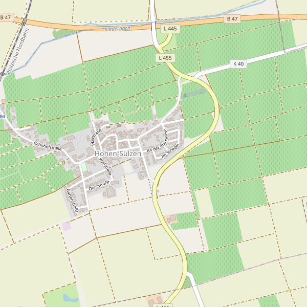 Stadtplan Hohen-Sülzen Thumbnail