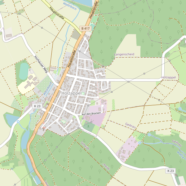 Stadtplan Holzappel Thumbnail