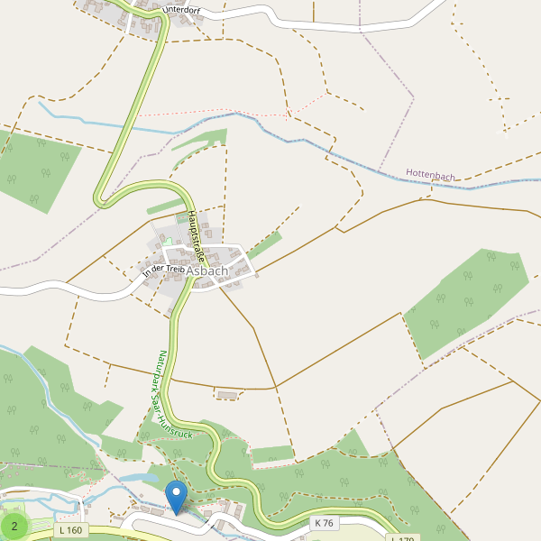 Karte der Parkplätze in Asbach (BIR) Thumbnail