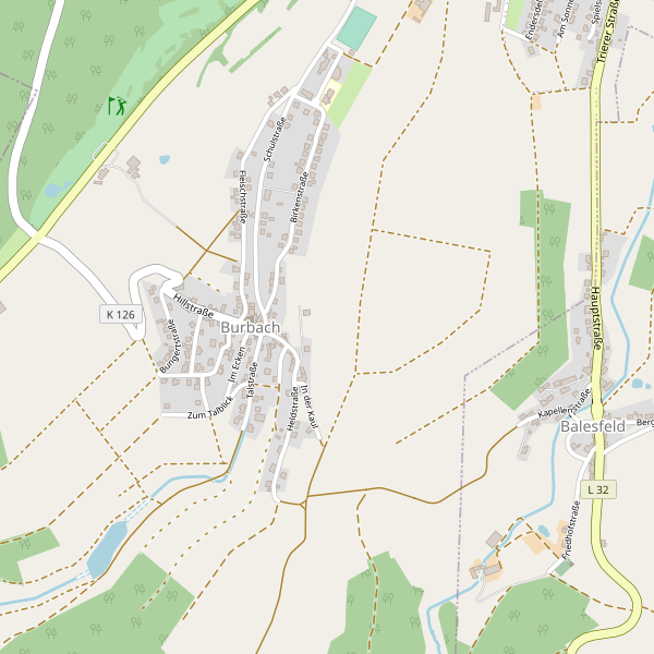 Karte der Parkplätze in Burbach (BIT) Thumbnail