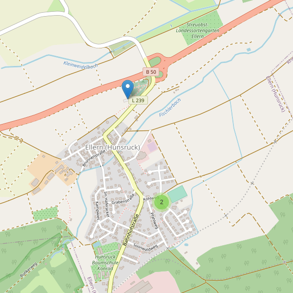 Karte der Parkplätze in Ellern (Hunsrück) Thumbnail