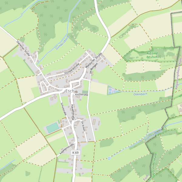 Karte der Parkplätze in Esch (DAU) Thumbnail