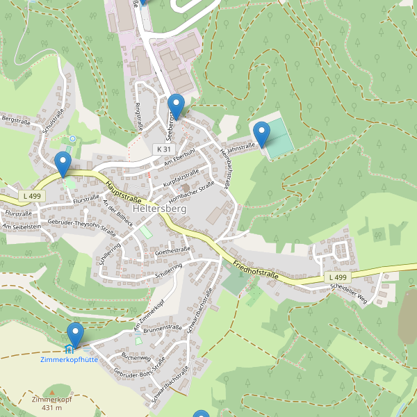 Karte der Parkplätze in Heltersberg Thumbnail