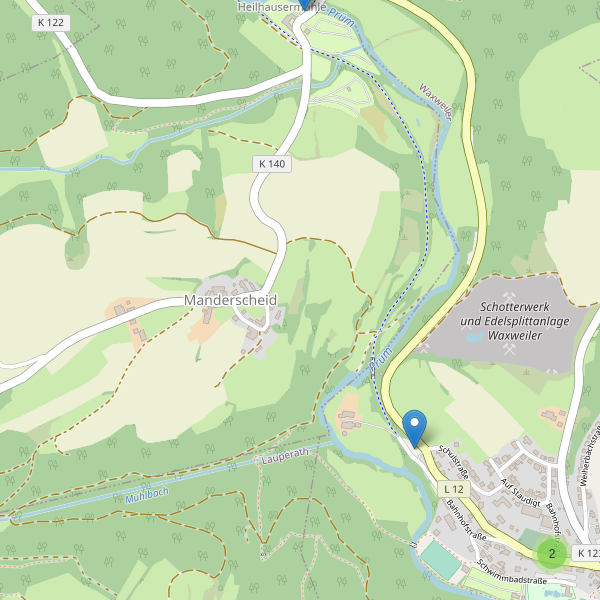 Karte der Parkplätze in Manderscheid (BIT) Thumbnail