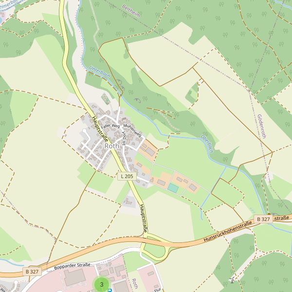 Karte der Parkplätze in Roth (SIM) Thumbnail