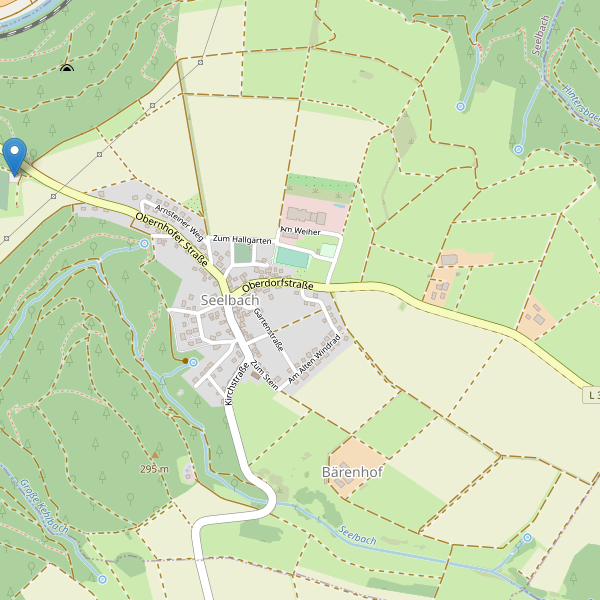 Karte der Parkplätze in Seelbach (EMS) Thumbnail