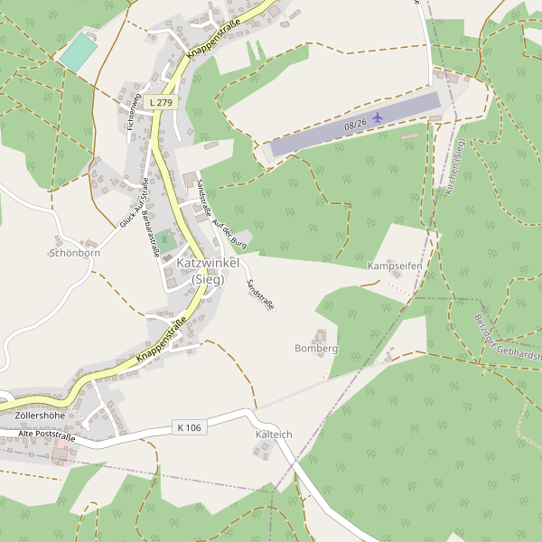 Karte der Toiletten in Katzwinkel (Sieg) Thumbnail