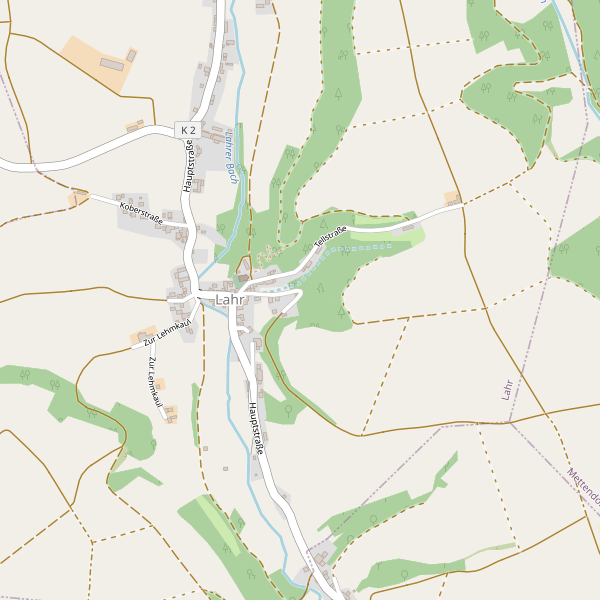 Karte der Toiletten in Lahr (BIT) Thumbnail