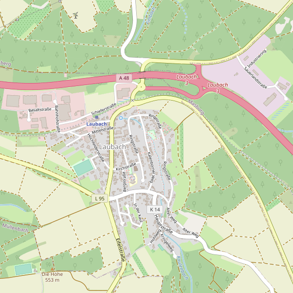 Stadtplan Laubach (COC) Thumbnail