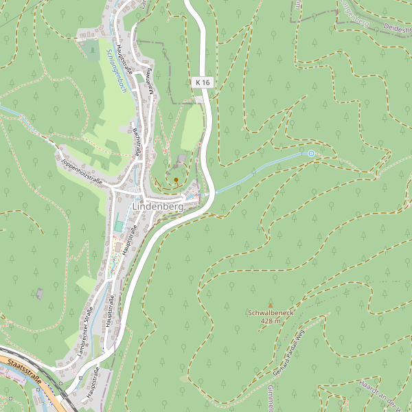 Karte der Toiletten in Lindenberg (DÜW) Thumbnail