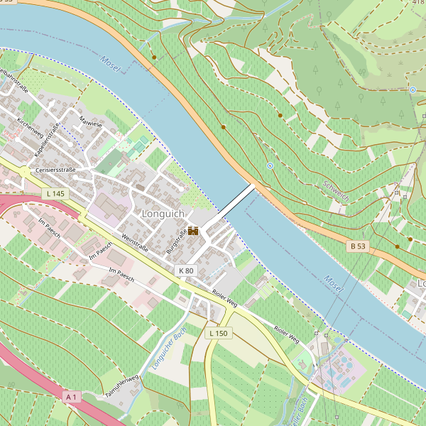 Stadtplan Longuich Thumbnail