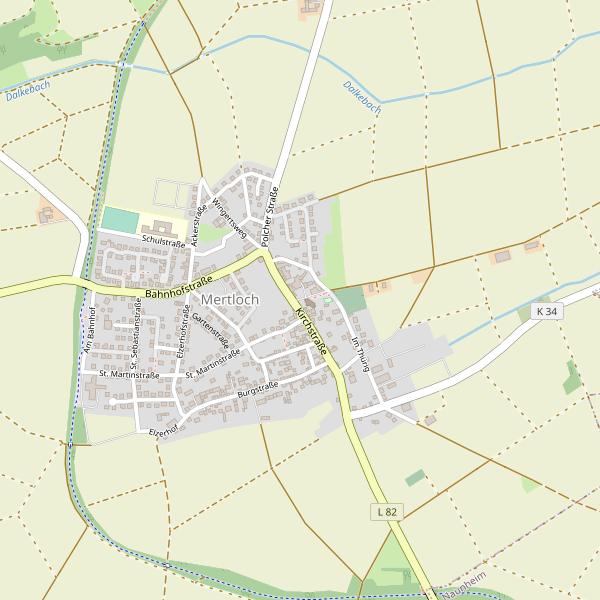 Stadtplan Mertloch Thumbnail