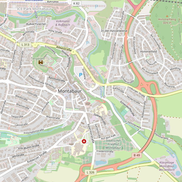 Stadtplan Montabaur Thumbnail