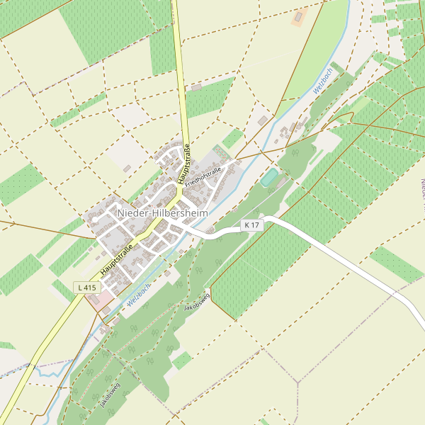 Stadtplan Nieder-Hilbersheim Thumbnail