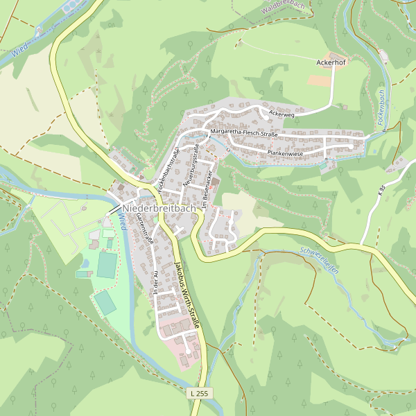 Karte der Apotheken in Niederbreitbach Thumbnail