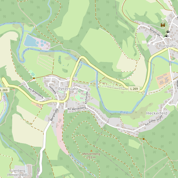 Stadtplan Peterslahr Thumbnail
