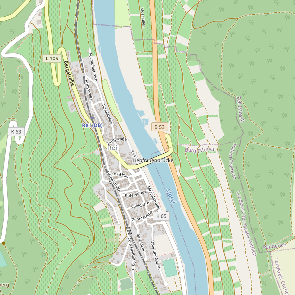 Karte der Toiletten in Reil Thumbnail