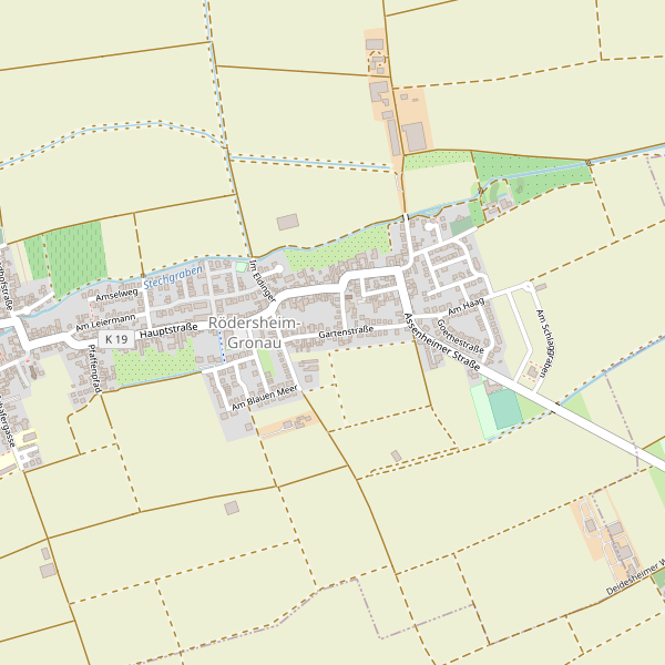 Karte der Bäckereien in Rödersheim-Gronau Thumbnail