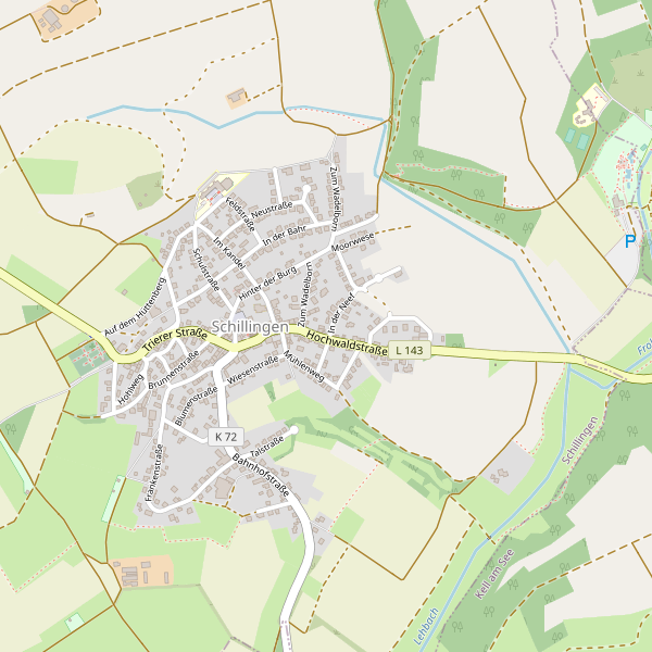 Stadtplan Schillingen Thumbnail