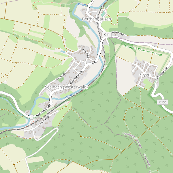 Karte der Märkte in Seelbach (Westerwald) Thumbnail