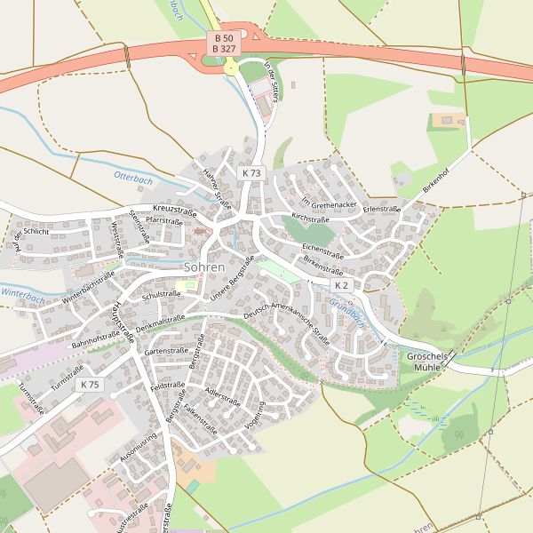 Karte der Öffentlichenämtern in Sohren Thumbnail