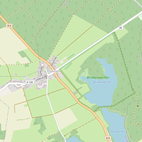 Karte der Toiletten in Steinen (WW) Thumbnail