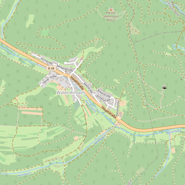 Stadtplan Waldrohrbach Thumbnail