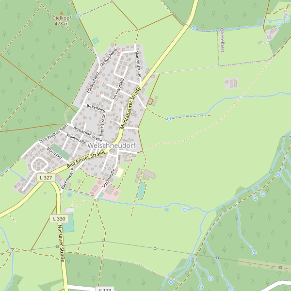 Karte der Bäckereien in Welschneudorf Thumbnail