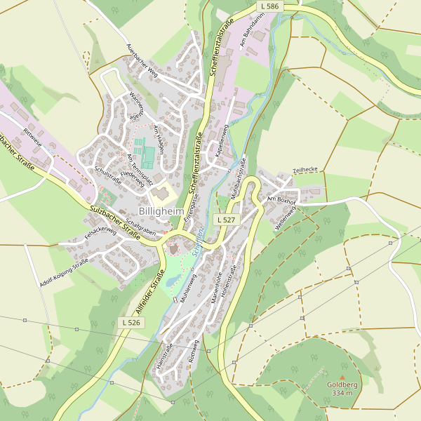 Karte der Konditoreien in Billigheim Thumbnail