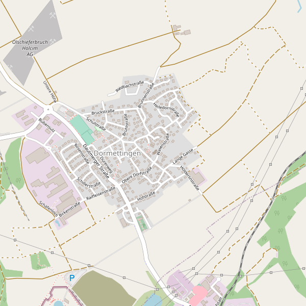Karte der Lebensmittel in Dormettingen Thumbnail