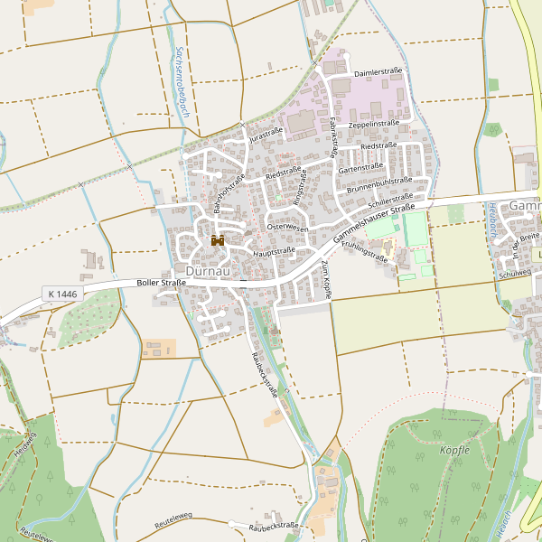 Karte der Toiletten in Dürnau (GP) Thumbnail