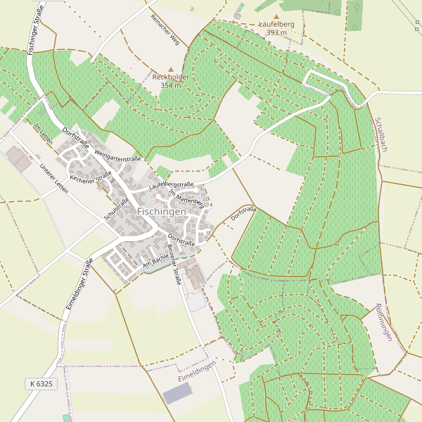 Karte der Toiletten in Fischingen Thumbnail